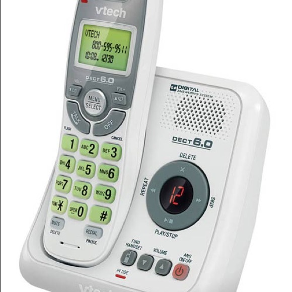 Vtech CS6124 Cordless Phone with Caller ID/Call Waiting Digital answering system - Picture 2 of 4